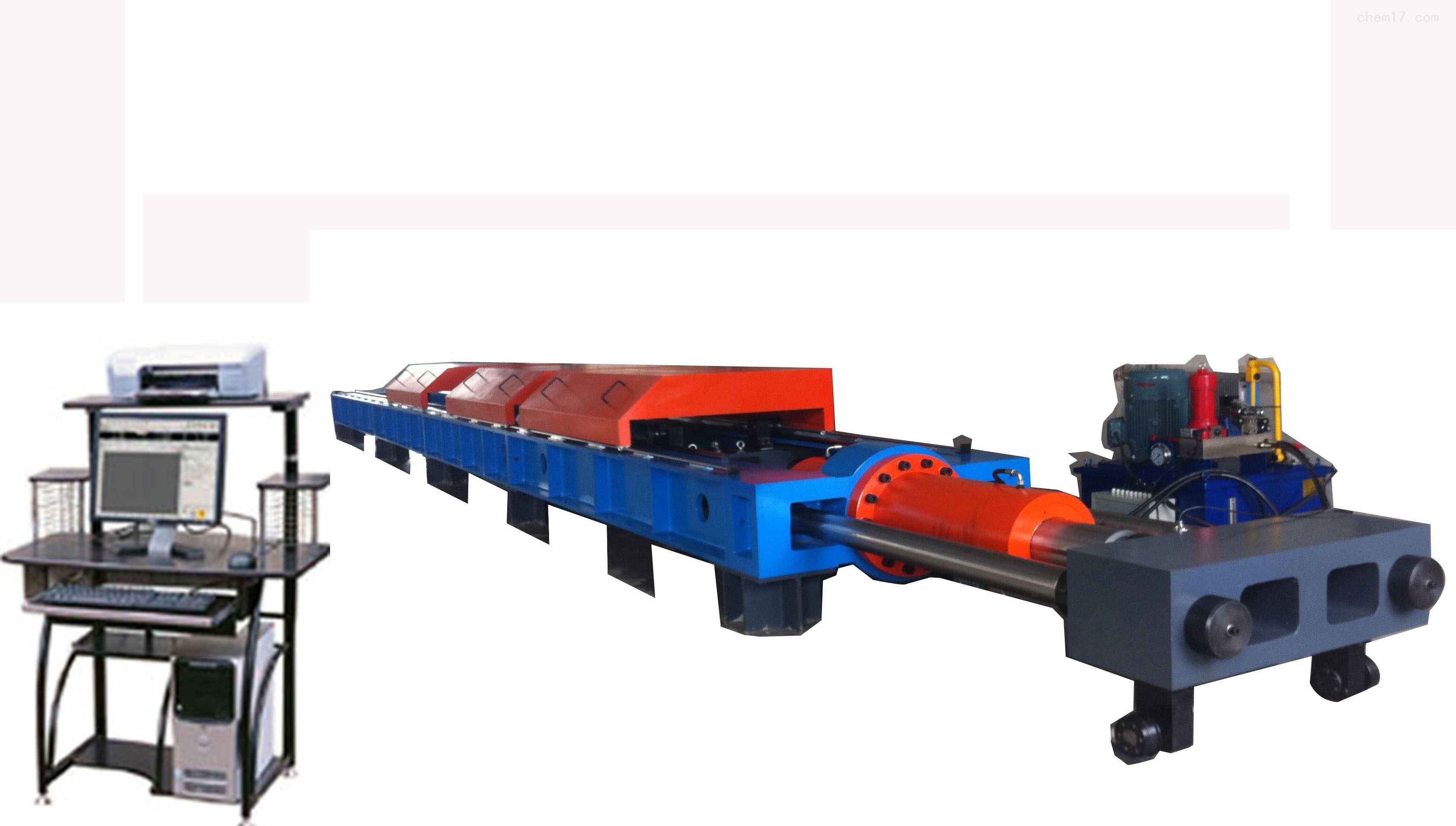 钢丝绳索具卧式拉力试验机