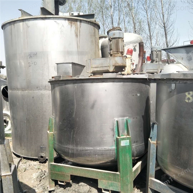 2噸-便宜出售化工液體攪拌罐 不銹鋼反應釜
