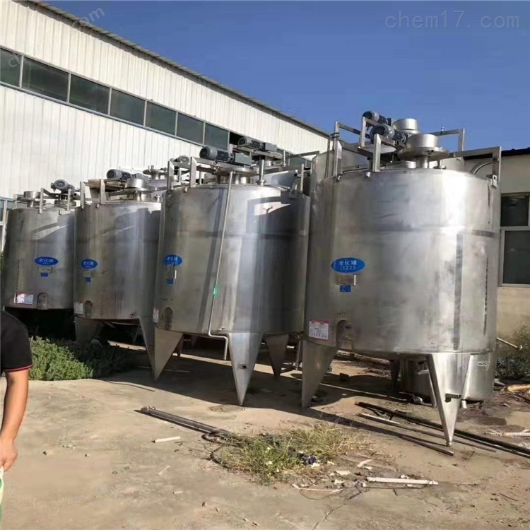 20L-*二手不銹鋼儲罐 電加熱攪拌罐