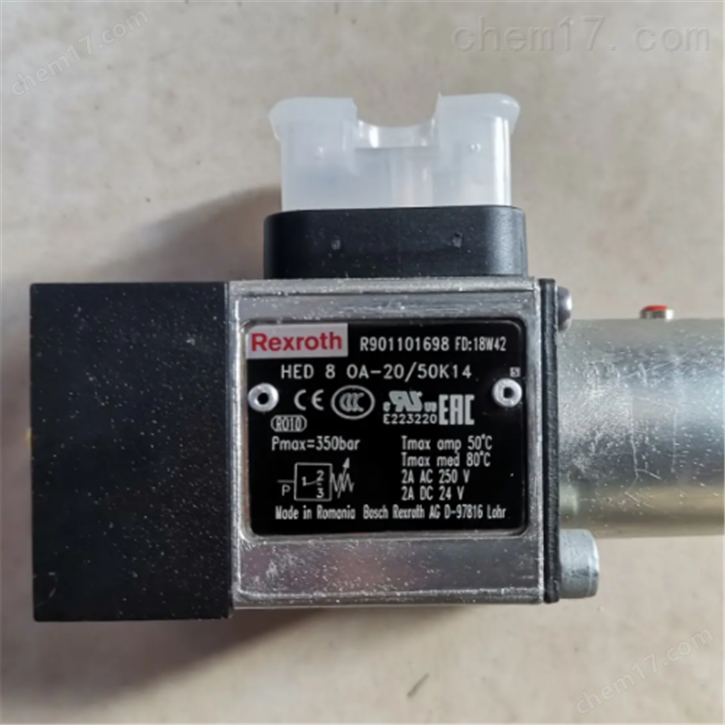 力士樂REXROTH壓力繼電器HED系列現貨供應